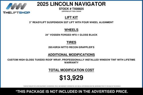 2025 Lincoln Navigator Reserve