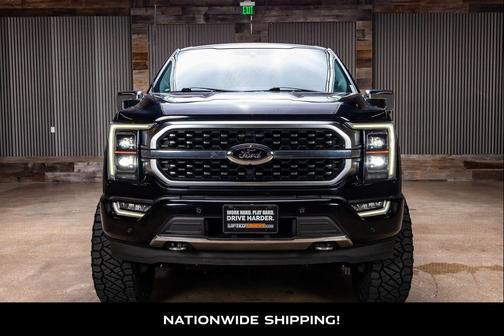 Agate Black Metallic 2022 Ford F-150 Platinum