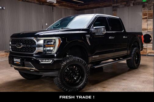 Agate Black Metallic 2022 Ford F-150 Platinum