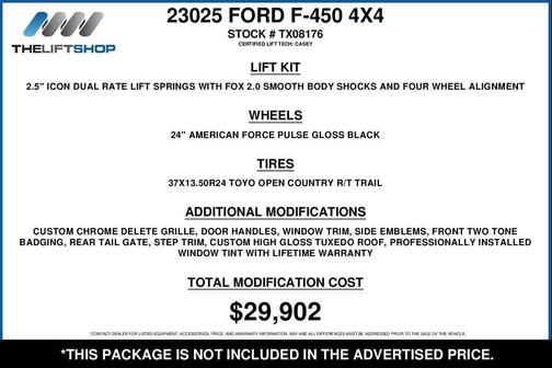 2025 Ford F-450 Platinum