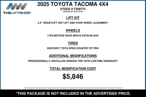 2025 Toyota Tacoma TRD Sport