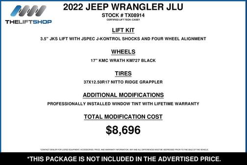2022 Jeep Wrangler Unlimited Rubicon