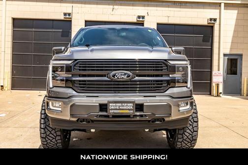 Carbonized Gray Metallic 2025 Ford F-150 Platinum