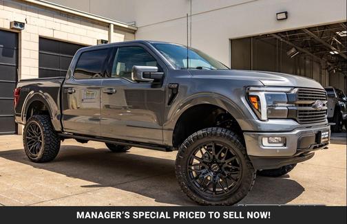 Carbonized Gray Metallic 2025 Ford F-150 Platinum