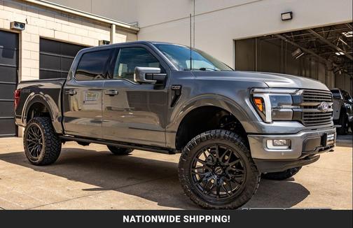 Carbonized Gray Metallic 2025 Ford F-150 Platinum