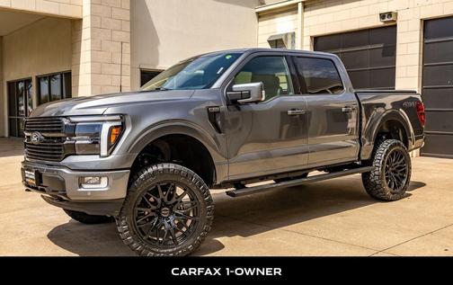 Carbonized Gray Metallic 2025 Ford F-150 Platinum