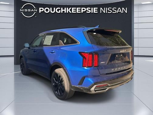 Sapphire Blue 2022 Kia Sorento SX