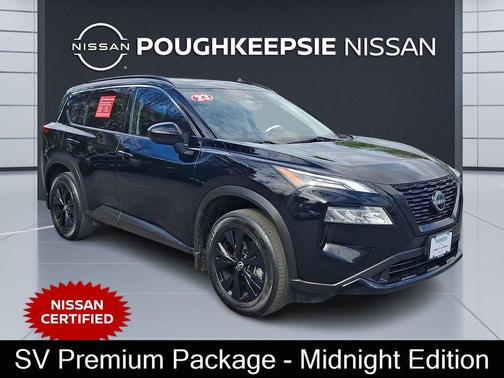 Super Black 2023 Nissan Rogue SV