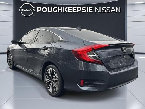 Cosmic Blue Metallic 2018 Honda Civic EX-T