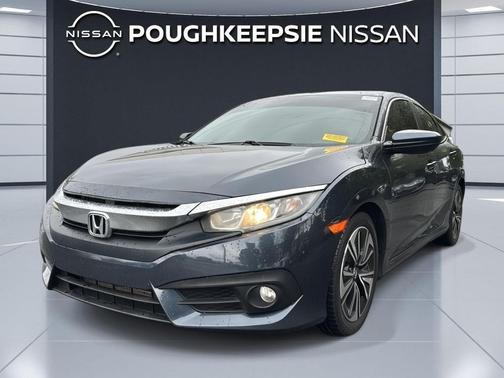 Cosmic Blue Metallic 2018 Honda Civic EX-T