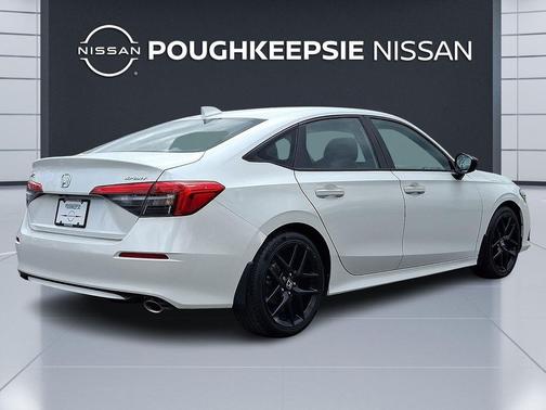 Platinum White Pearl 2023 Honda Civic Sport