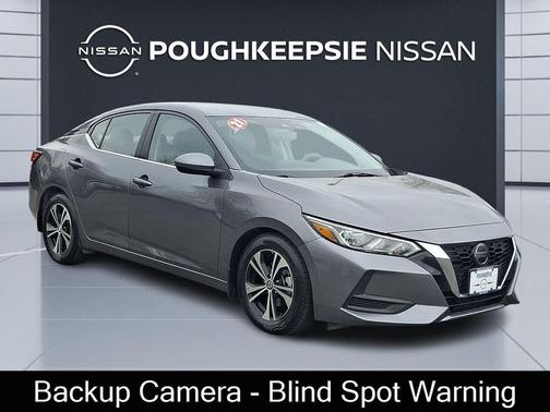 Gun Metallic 2021 Nissan Sentra SV