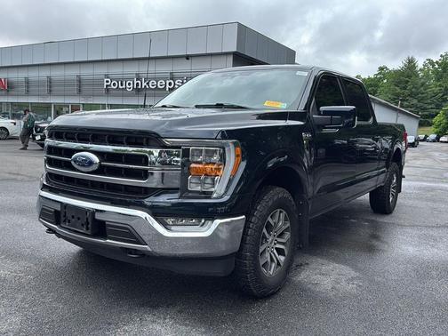 Antimatter Blue Metallic 2022 Ford F-150 Lariat