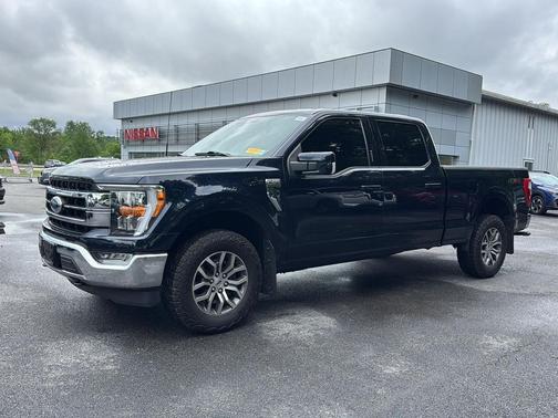 Antimatter Blue Metallic 2022 Ford F-150 Lariat
