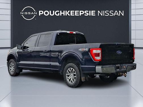 Antimatter Blue Metallic 2022 Ford F-150 Lariat
