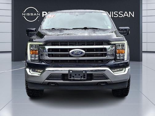 Antimatter Blue Metallic 2022 Ford F-150 Lariat