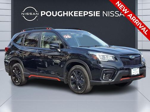 Crystal Black Silica 2020 Subaru Forester Sport