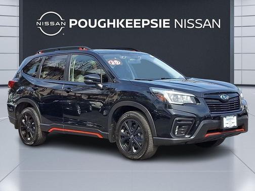 Crystal Black Silica 2020 Subaru Forester Sport