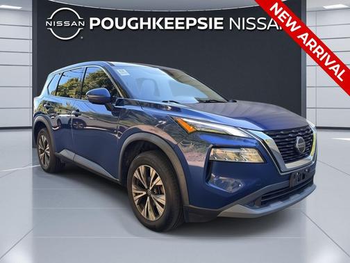 Caspian Blue Metallic 2021 Nissan Rogue SV