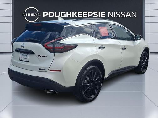 Pearl White Tricoat 2022 Nissan Murano SV Intelligent AWD