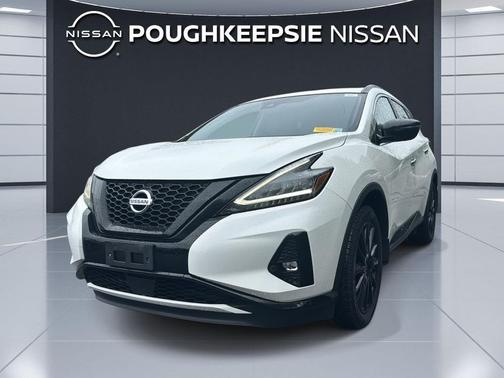 Pearl White Tricoat 2022 Nissan Murano SV Intelligent AWD