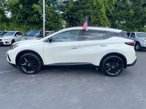 Pearl White Tricoat 2022 Nissan Murano SV Intelligent AWD