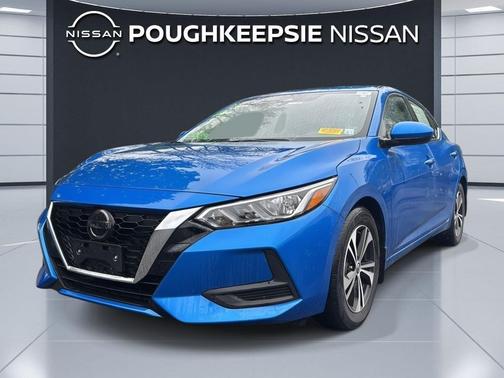 Electric Blue Metallic 2023 Nissan Sentra SV