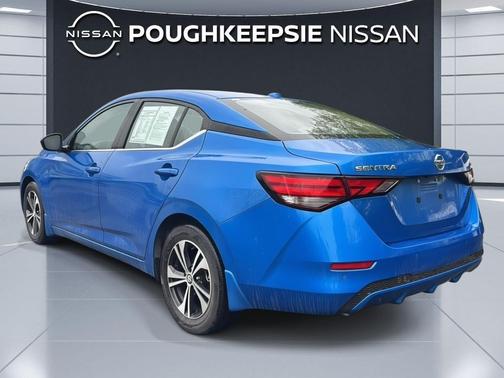 Electric Blue Metallic 2023 Nissan Sentra SV
