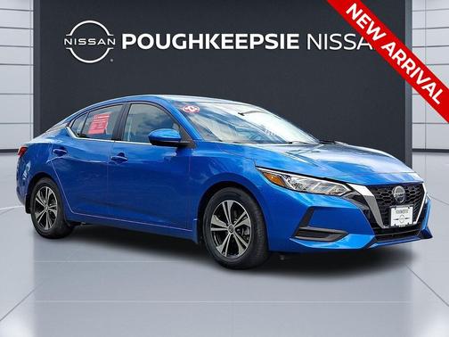Electric Blue Metallic 2023 Nissan Sentra SV
