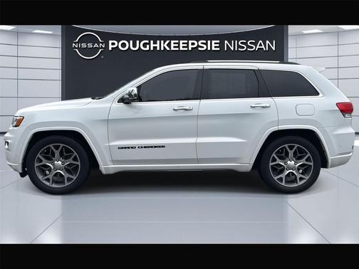 Bright White Clearcoat 2020 Jeep Grand Cherokee Overland