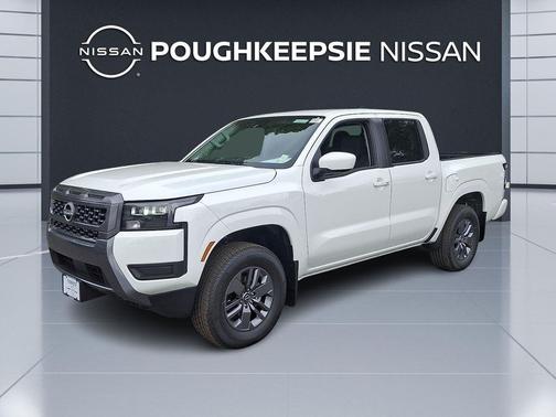 Glacier White 2026 Nissan Frontier SV