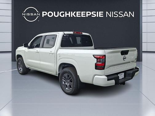 Glacier White 2026 Nissan Frontier SV