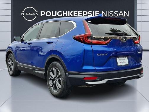 Aegean Blue Metallic 2020 Honda CR-V AWD EX-L