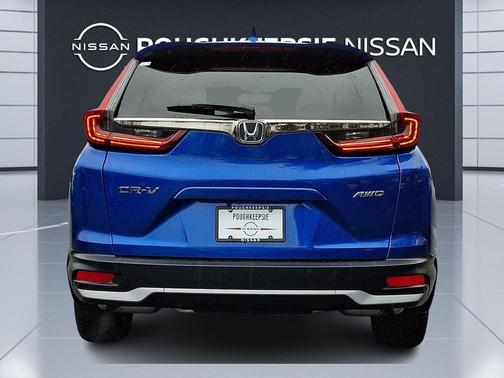 Aegean Blue Metallic 2020 Honda CR-V AWD EX-L