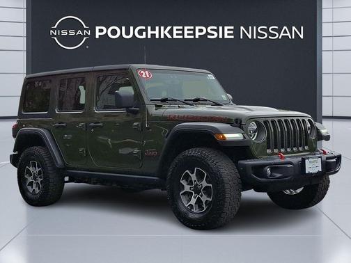 Sarge Green Clearcoat 2021 Jeep Wrangler Unlimited Rubicon