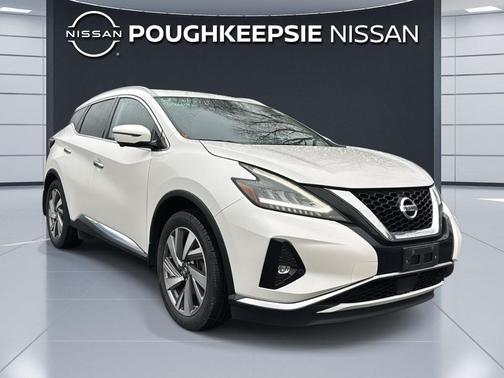 Pearl White Tricoat 2019 Nissan Murano SL
