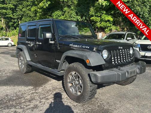 Black Clearcoat 2016 Jeep Wrangler Unlimited Rubicon