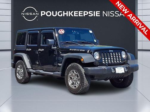 Black Clearcoat 2016 Jeep Wrangler Unlimited Rubicon