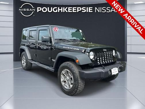 Black Clearcoat 2016 Jeep Wrangler Unlimited Rubicon