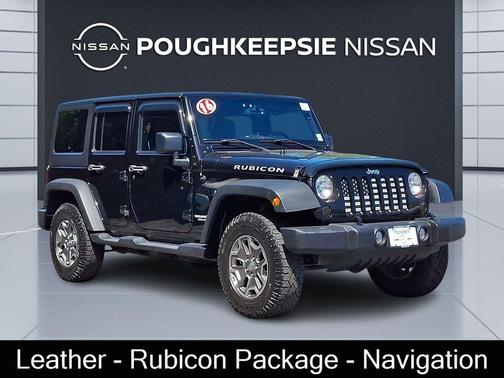 Black Clearcoat 2016 Jeep Wrangler Unlimited Rubicon