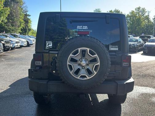 Black Clearcoat 2016 Jeep Wrangler Unlimited Rubicon