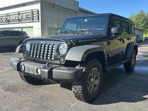 Black Clearcoat 2016 Jeep Wrangler Unlimited Rubicon