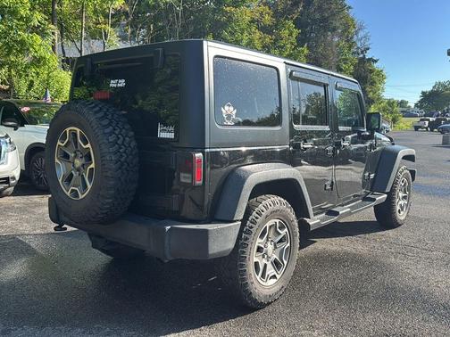 Black Clearcoat 2016 Jeep Wrangler Unlimited Rubicon