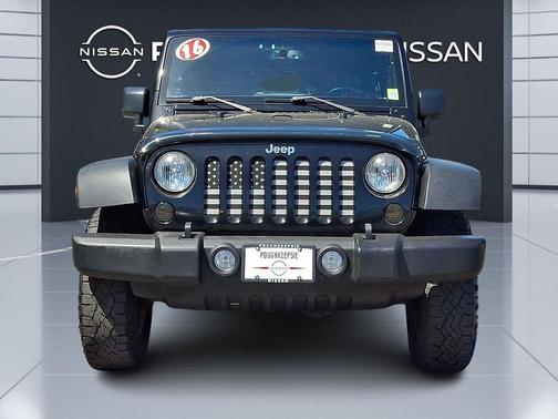 Black Clearcoat 2016 Jeep Wrangler Unlimited Rubicon
