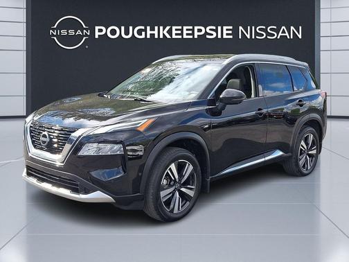 Super Black 2023 Nissan Rogue Platinum