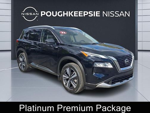 Super Black 2023 Nissan Rogue Platinum