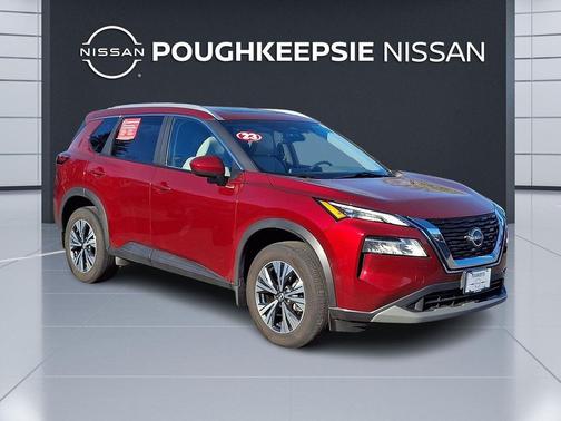Scarlet Ember Tintcoat 2023 Nissan Rogue SV