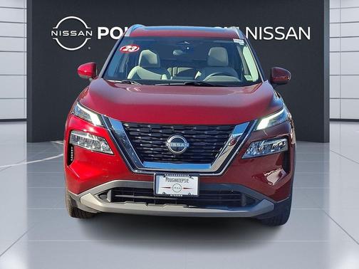 Scarlet Ember Tintcoat 2023 Nissan Rogue SV
