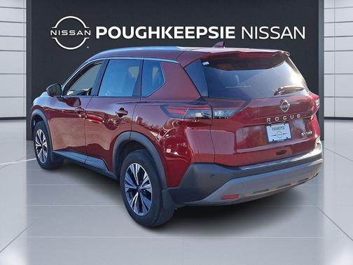 Scarlet Ember Tintcoat 2023 Nissan Rogue SV