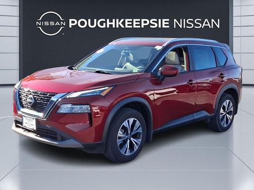 Scarlet Ember Tintcoat 2023 Nissan Rogue SV